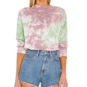 We The Free Tie-Dye long sleeve tee